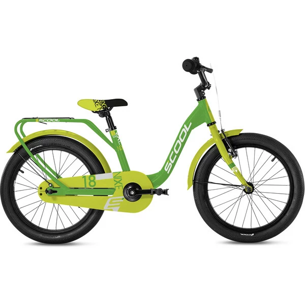 Vélo Enfant S'COOL NIXE Alu 1V 18" Vert 2022 1 Vélo Enfant S'COOL NIXE Alu 1V 18" Vert 2022