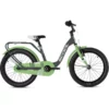 Vélo Enfant S'COOL NIXE Alu 1V 18" Gris/Vert 2022